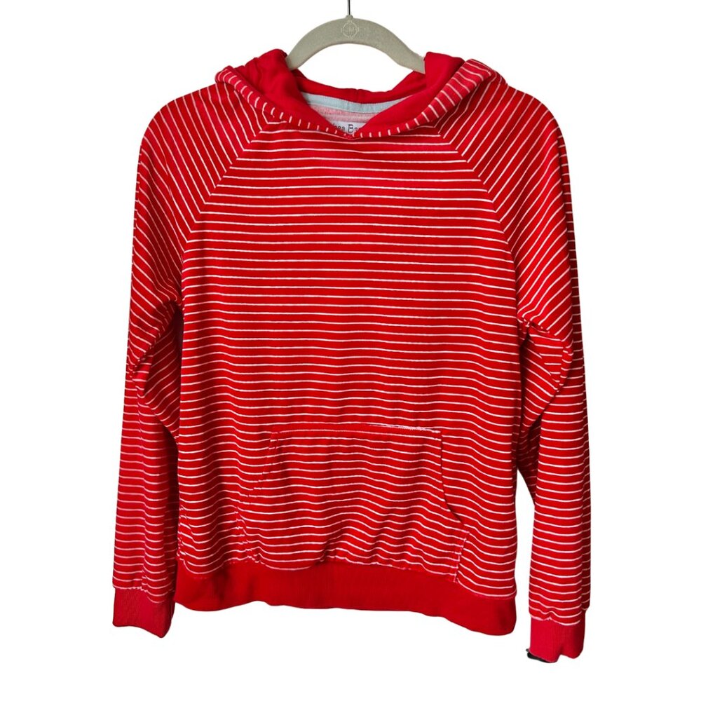 Vera Bradley Velour Snow Stripe Polar Pullover Hoodie - Size Small
